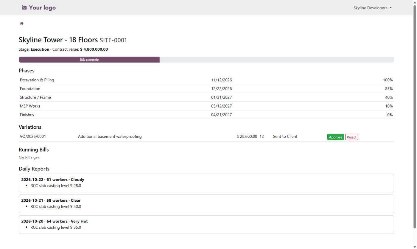 Client portal